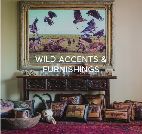 You GIVE BACK when you collect Banovich Wild Accents - SHOP WILD ACCENTS